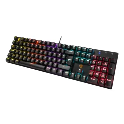 Gaming kit 4-i-1 headset mekanisk tastatur mus og musemtte RGB lys 