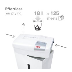 Makulator Shredstar S10 P2 6,0 strimler Destruer informationer papir CD kundekort 