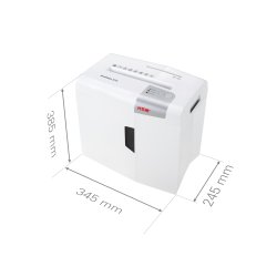 Makulator Shredstar S10 P2 6,0 strimler Destruer informationer papir CD kundekort 