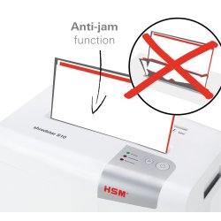 Makulator Shredstar S10 P2 6,0 strimler Destruer informationer papir CD kundekort 