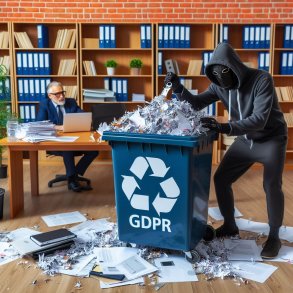 Firmapolitik GDPR Makulering fortrolige dokumenter :( Hackeren gr ogs i skraldespanden