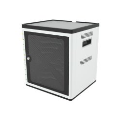 Opbevaringsskab m. ls, lade-og sync til 10 tablet, Universal