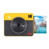 Kodak Mini Shot 3 Retro Instant Kamera sort/gul - klik og print billeder med det samme 