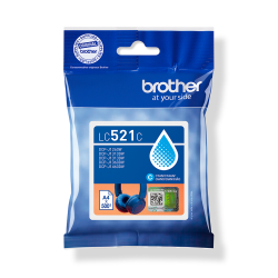 Brother original bl�kpatron LC-521 alle farver passer til DCP-J1260W DCP-J1310DW DCP-J1313DW DCP-J1460DW