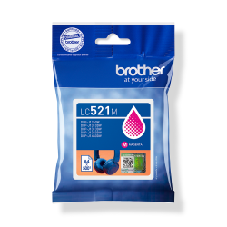 Brother original bl�kpatron LC-521 alle farver passer til DCP-J1260W DCP-J1310DW DCP-J1313DW DCP-J1460DW