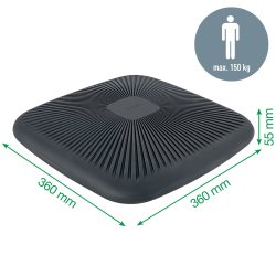 Ergonomisk Active behagelig balancepude siddepude designet til sund kropsholdning flere farver