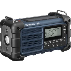 Ndradio Radio DAB+/FM-RDS/Bluetooth Hndsving + Solar Radio bl el. sort