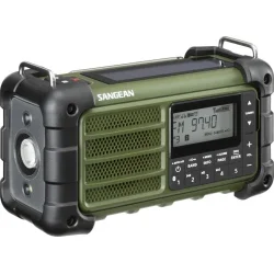  Ndradio Radio DAB+/FM-RDS/Bluetooth Hndsving + Solar Radio Grn el. Tan