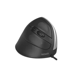 Mus kabel Silent lodret mus 4 knapper 1000 -1600 DPI sort Ergonomisk