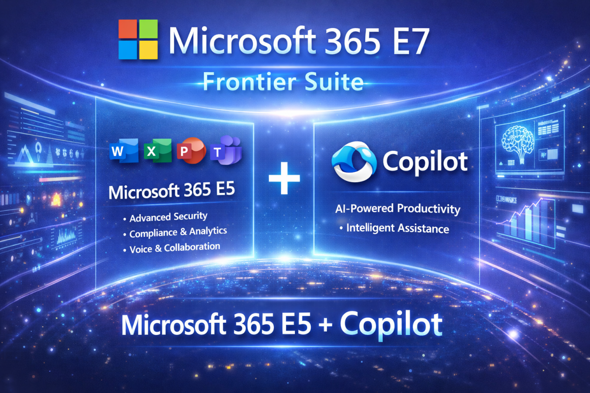 Microsoft 365 E7 (Frontier Suite) Microsoft 365 E5 + Copilot ...