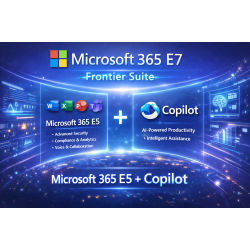 Microsoft 365 E7 (Frontier Suite) Microsoft 365 E5 + Copilot 