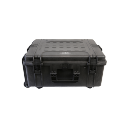 LEBA NoteCase Falcon robust kuffert med USB-C til opbevaring opladning og transport af 10tablets