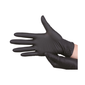 Nitrilhandsker Sort Nordic Protect Premium handsker til fdevareindustrien mm  (100 stk.)