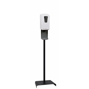 Stander til dispenser, Sbe, skumsbe, sprit, Gel, Sort