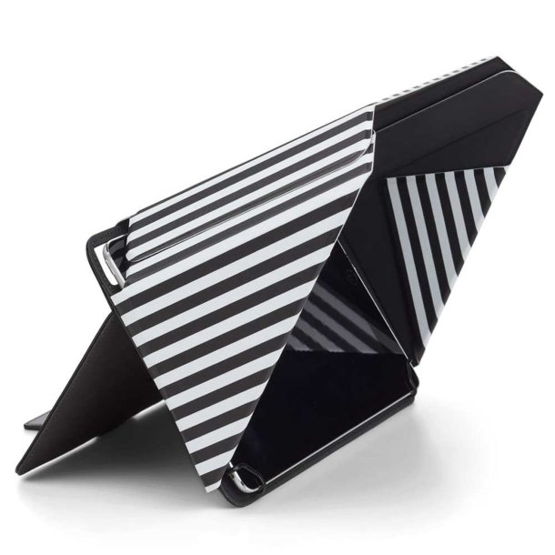 Privatliv Solafsk�rmning 4 in 1 til din iPad tablet pc Stand Universal Stripe