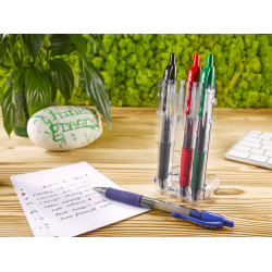 Den ikoniske Pilot kuglepen Gelpen m/klik flere farver (4) 