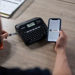 Brother PT-D460BTVP Professionel labelprinter til kontoret USB- og Bluetooth til pc og smartphone