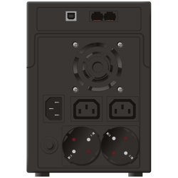 UPS anlg ndstrm beskyt virksomheden hjemmekontoret mod strmafbrydelser 1200W / 2200VA USB Out 4x