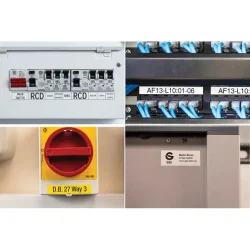 Brother TZe-S strk klbende lamineret tape fra 6mm - 36mm flere farver