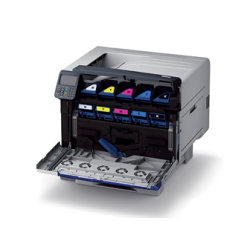 OKI Pro9541 A4 A3 laserprinter udskriver i 5 farver 