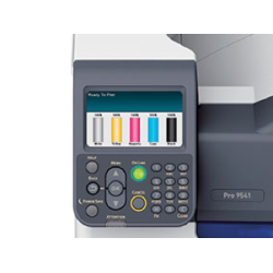 OKI Pro9541 A4 A3 laserprinter udskriver i 5 farver 