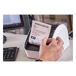 Brother QL-1100NWB labelsprinter USB LAN Wi-Fi BT bred fragtlabels stregkoder mm