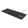 Tastatur med 1,8m kabel touchpad gummiebelagt IP68 Nordic stv-og vsker Vlg sort el. hvid 