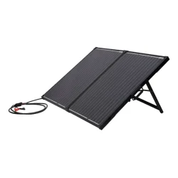 Solar Solpanel solcelle vlg 50W eller 100W Solar Lader st sort
