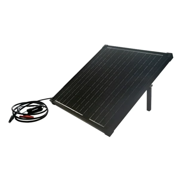 Solar Solpanel solcelle vlg 50W eller 100W Solar Lader st sort