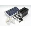 Solpanel solcelle 18W Solar Power Station Set med lys pre og usb opladning