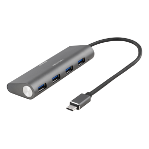 Hub 4 x USB 3.1 Type C anvend og oplad flere enheder p n gang 