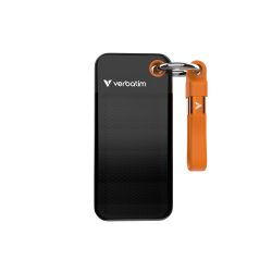 Verbatim Pocket SSD 1TB eksternt harddisk med USB-C kabel perfekt til rejsen flere farver 