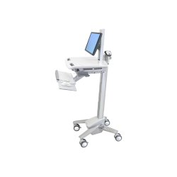 Medical Trolley StyleView SV40 Medicinsk vogn med hjul til udstyr PC udstyr mm 