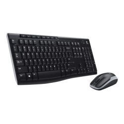 Logitech Wireless Combo MK270 st Tastatur og mus Nordisk