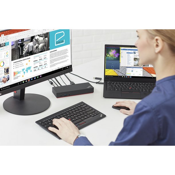 Lenovo dockingstation, smart multi redskab, Pro USB 3.0 