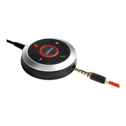 Jabra EVOLVE 40 MS stereo headset p over ret kabling USB - 3,5mm jackstik