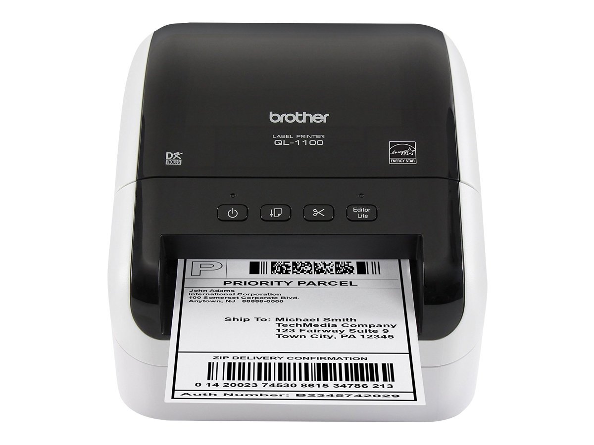Prime smugling Øde BROTHER QL-1100C Etiketprinter Barcode Label Printer - Brother Labelprinter  - HERASHOP