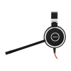Jabra EVOLVE 40 MS stereo headset p over ret kabling USB - 3,5mm jackstik