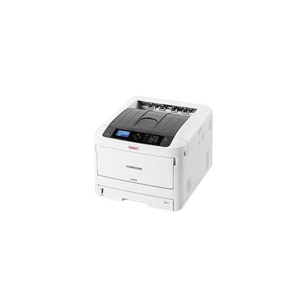 Laserprinter OKI C824dn duplex usb netvrk A6 A4 A3 Banner op til 1,3m 