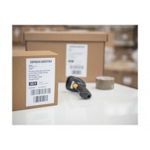 Brother DK-Rulle udstansede label fragtlabel stregkodelabel etiketter vlg str.  QL labelprinter