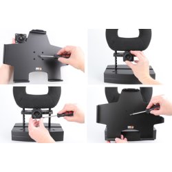 Apple iPad Pro 9,7 11 12 Air 2 Brodit passiv holder passiv til bilen lastbilen vggen bden mm