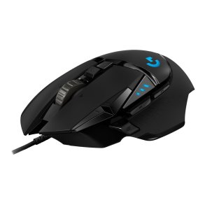 Logitech Gaming Mouse G502 (Hero) Optisk trdls eller Kabling Sort