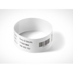 Brother labels etiketter patientarmb�nd eventarmb�nd messearmb�nd mm