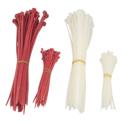 Kabelbinder, strips blandet 200 stk