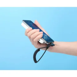 USB Kabel flere varianter Ladekabel spiral snoet kabel USB-C Han USB-A Han USB-Micro Han 