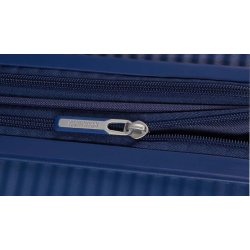 Kuffert letv�gt American Tourister Soundbox hardcase design 2 str. sort  marinebl�
