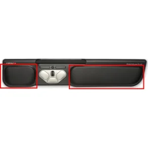 Contour h�ndledsst�tter kort og lang til RollerMouse Pro3 wrist support RESERVEPUDE