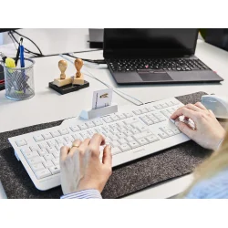 Cherry Smart Board 1150 Kablet tastatur fuld st�rrelse med integreret smartkortl�ser USB Sort ( Nordic) 