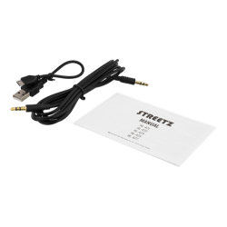 Hovedtelefon STREETZ trdls med mikrofon, hrebffer i flere farver