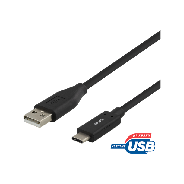 USB ladekabel USB-A til USB-C 